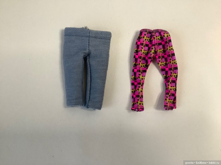Штаны на маленьких кукол — Одежда для кукол