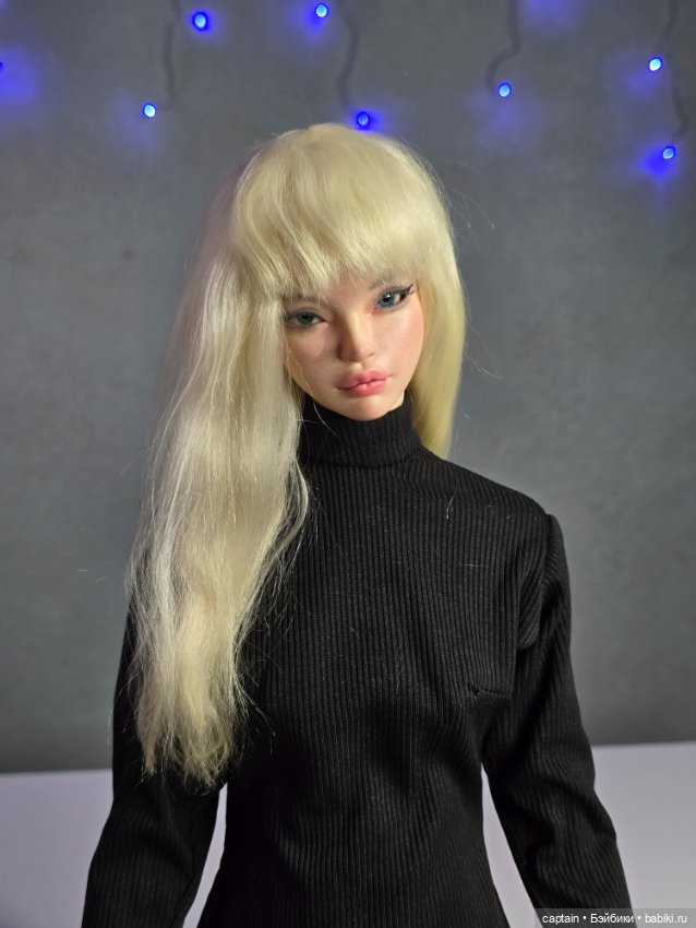 Парик с чёлкой 8-9 — Парики для BJD