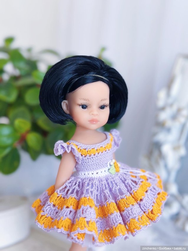 Одежда для кукол мини Паола Рейна