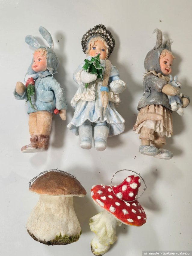 Ватеая елочная игрушка. Лот 3