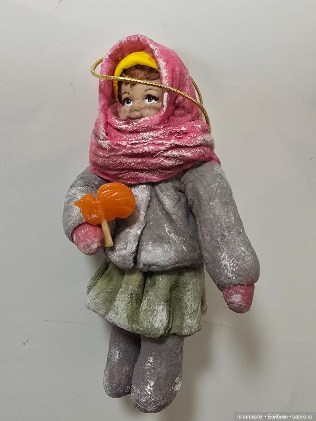 Ватные елочные игрушки. Лот 1 (фото 7)