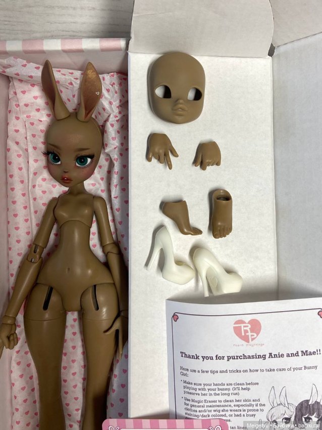 Зайка от Rapp в тане — Авторские куклы BJD (фото 2)