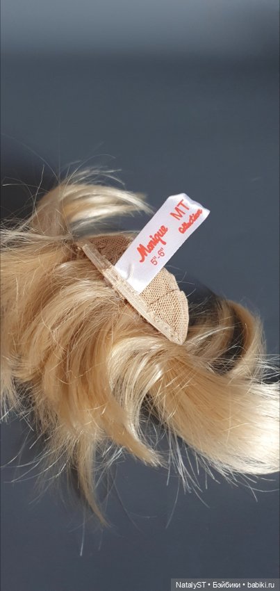 Парики р.6-7 и 7,1/4 — Парики и волосы (мохер) для кукол