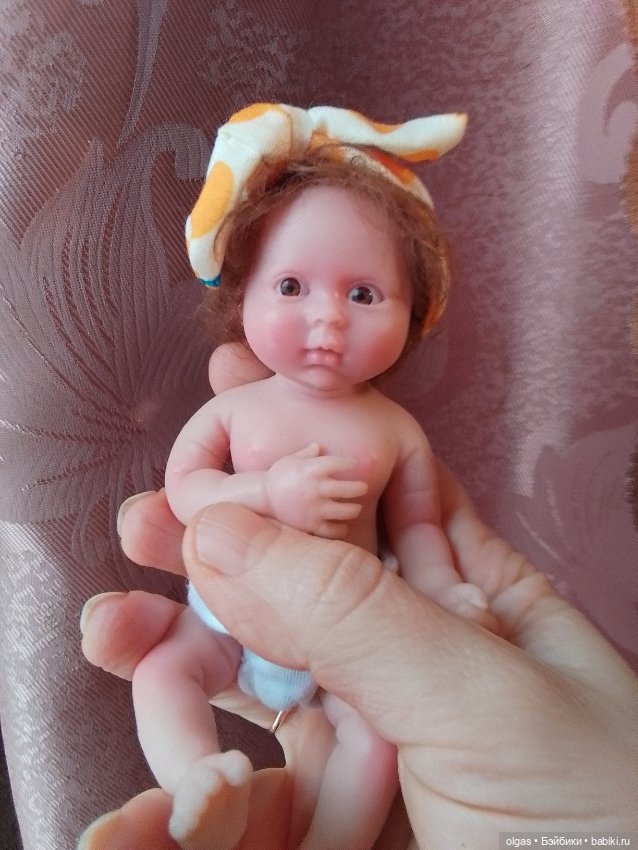 Силиконовая малышка — Игровые куклы (фото 4)