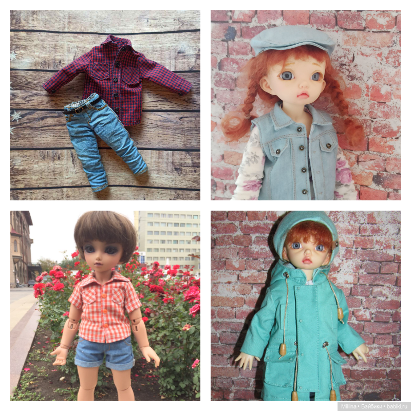 Заказ одежды для кукол 30-75 см, бжд и не только