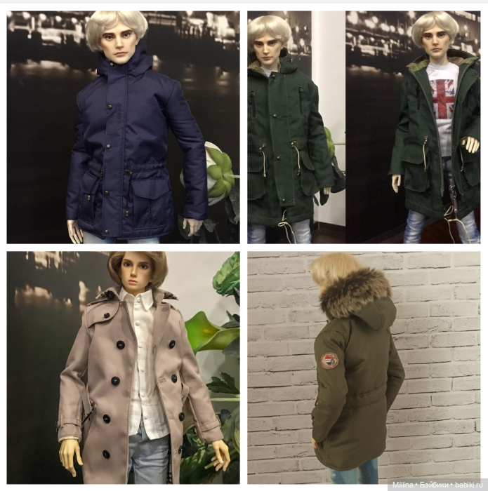 Заказ одежды для кукол 30-75 см, бжд и не только