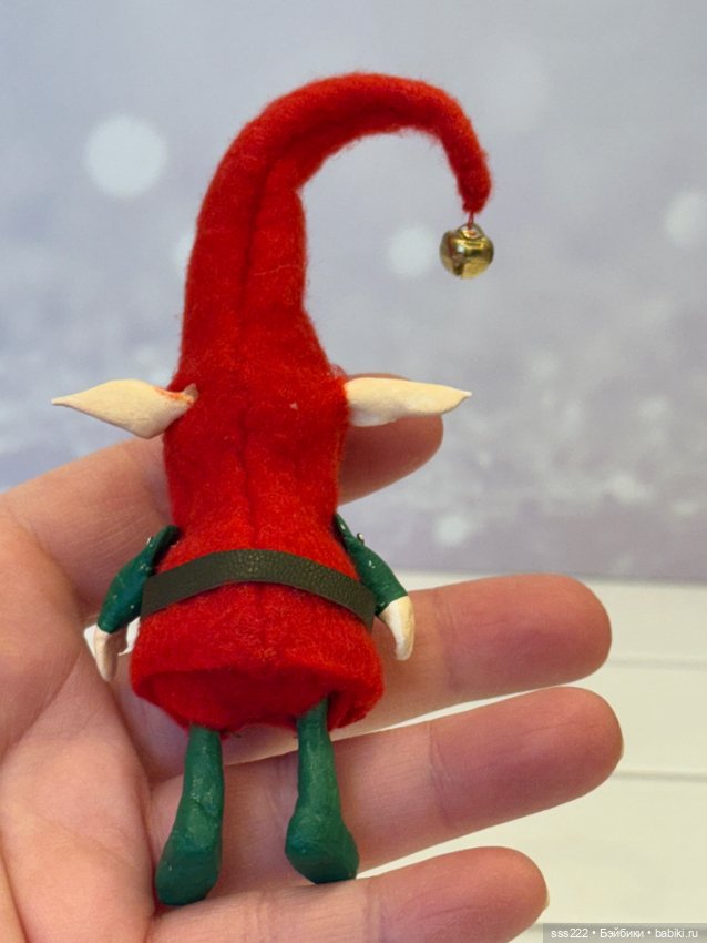Новогодний гном — Авторские игрушки (фото 4)