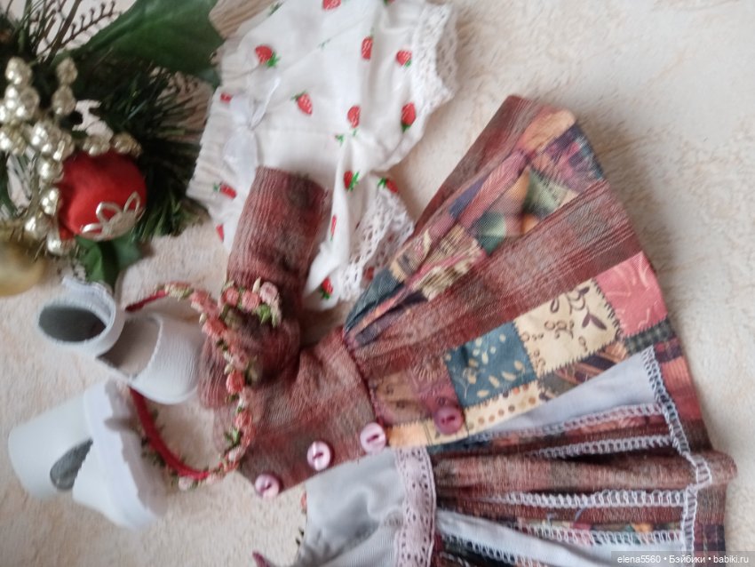 Комплект одежды для куклы Паолы Рейна (фото 5)