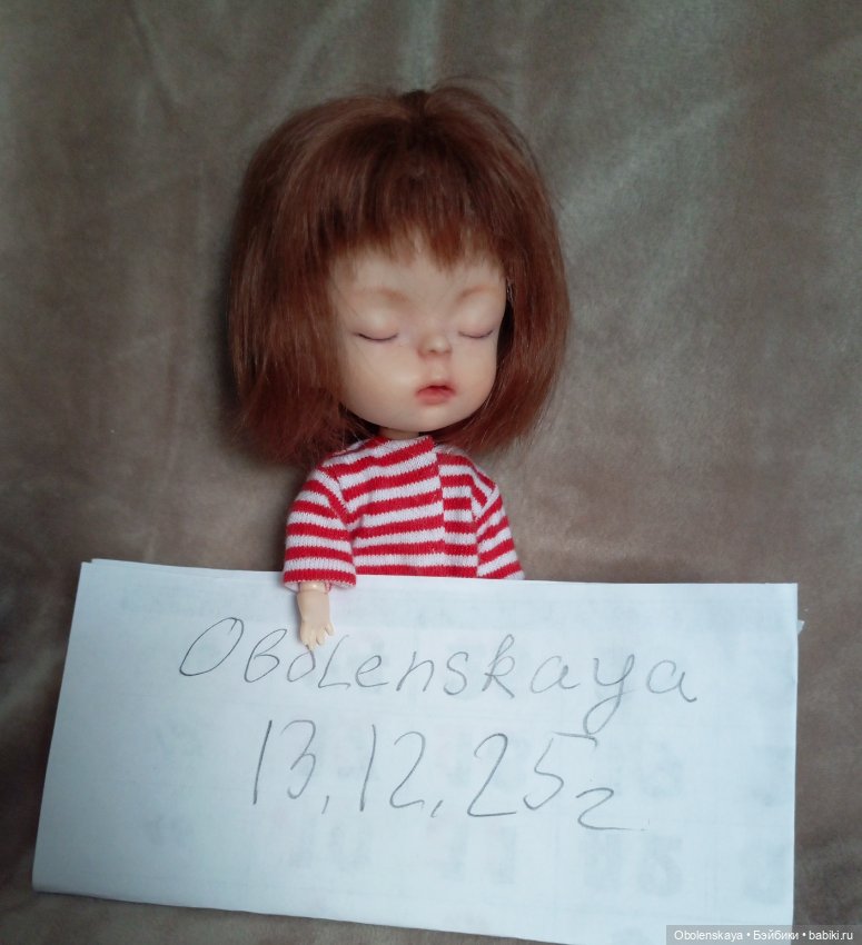 Кукла шарнирная коллекционная обитсу11 (фото 5)