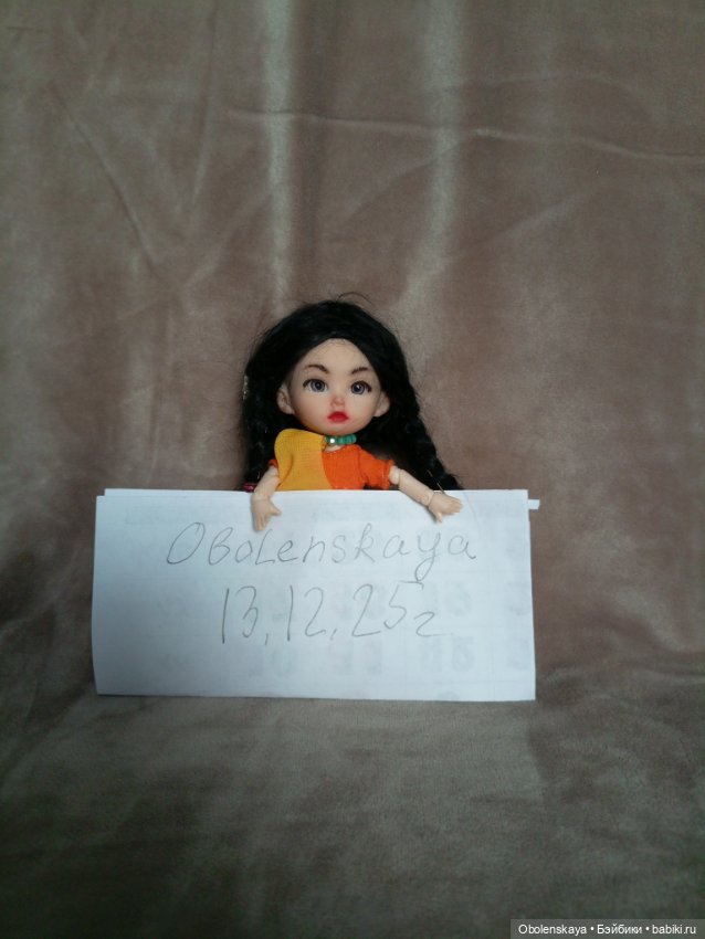 Кукла шарнирная коллекционная обитсу11 Радха (фото 4)