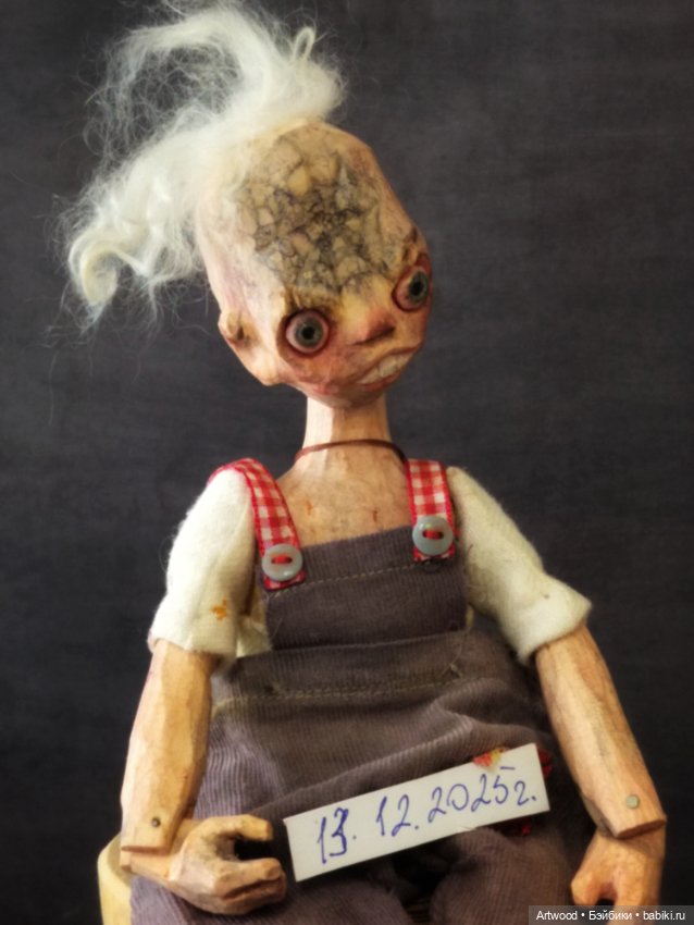 Кукла из дерева — Авторские куклы (фото 5)