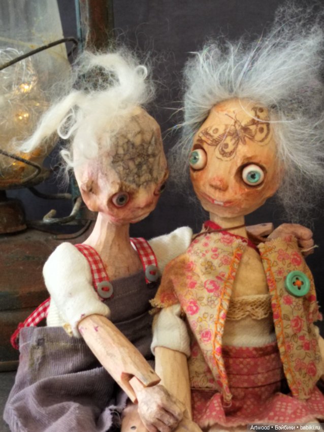 Коллекция, чучелки садовые (фото 3)