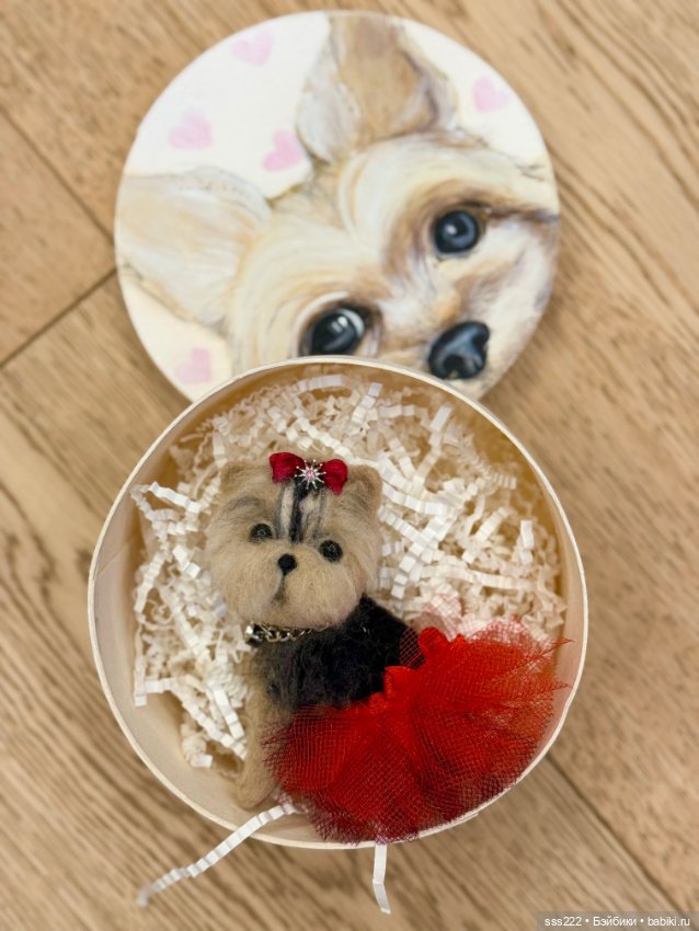 Магнит йорк — Авторские игрушки (фото 2)