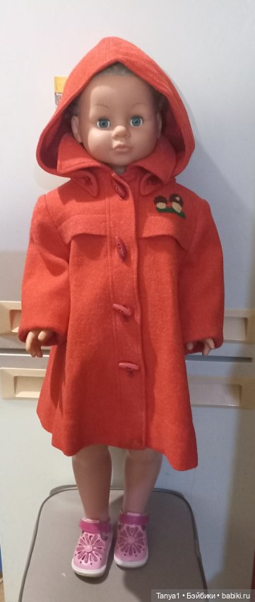 Пальто СССР на большую куклу