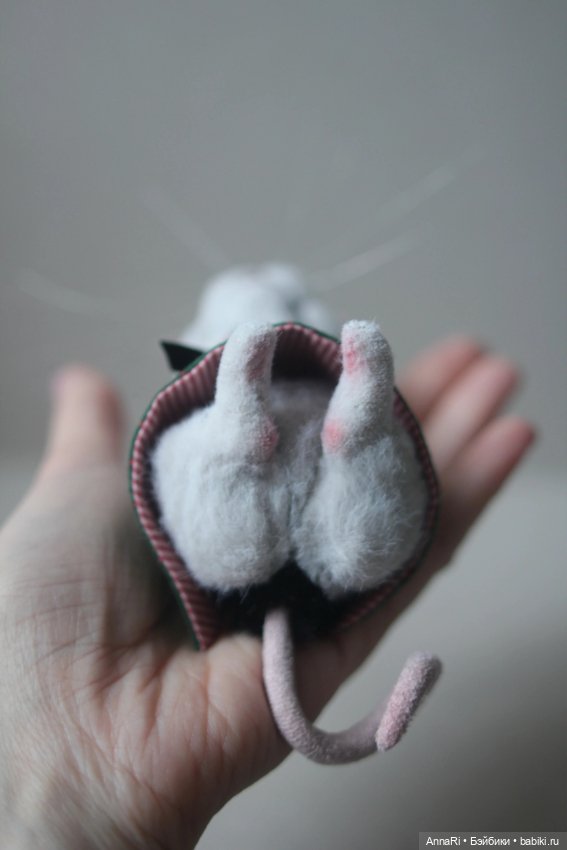 Мышка Лели Дубровиной — Авторские игрушки (фото 5)