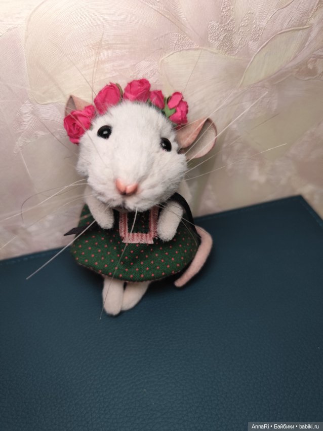 Мышка Лели Дубровиной — Авторские игрушки