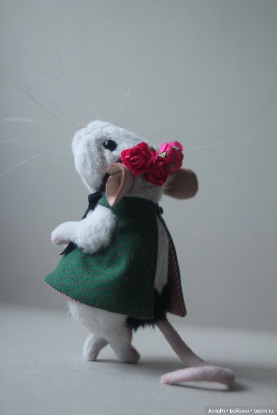 Мышка Лели Дубровиной — Авторские игрушки (фото 4)