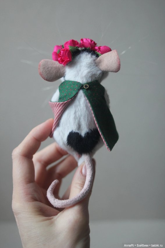Мышка Лели Дубровиной — Авторские игрушки (фото 3)