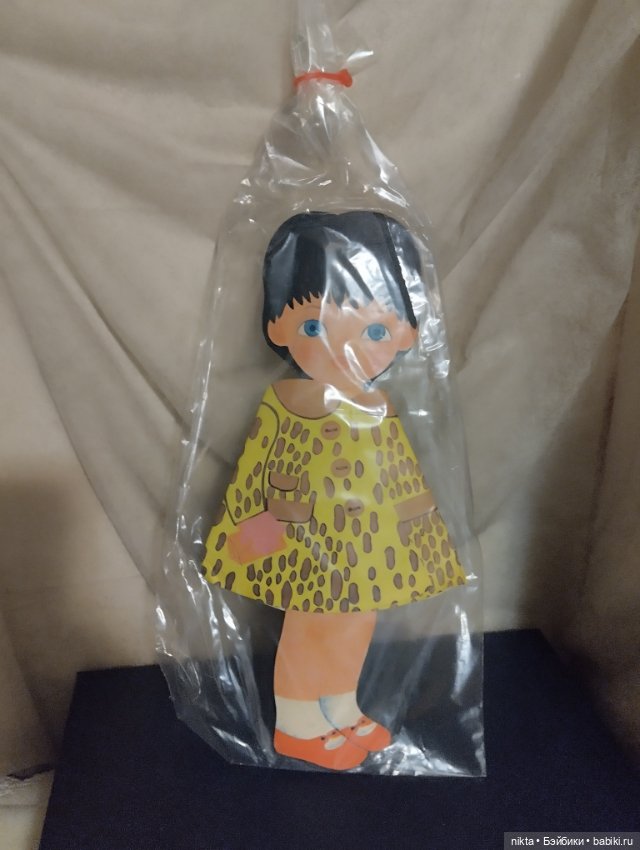 Бумажная кукла СССР книжка игрушка Новая, не вскрывалась (фото 6)