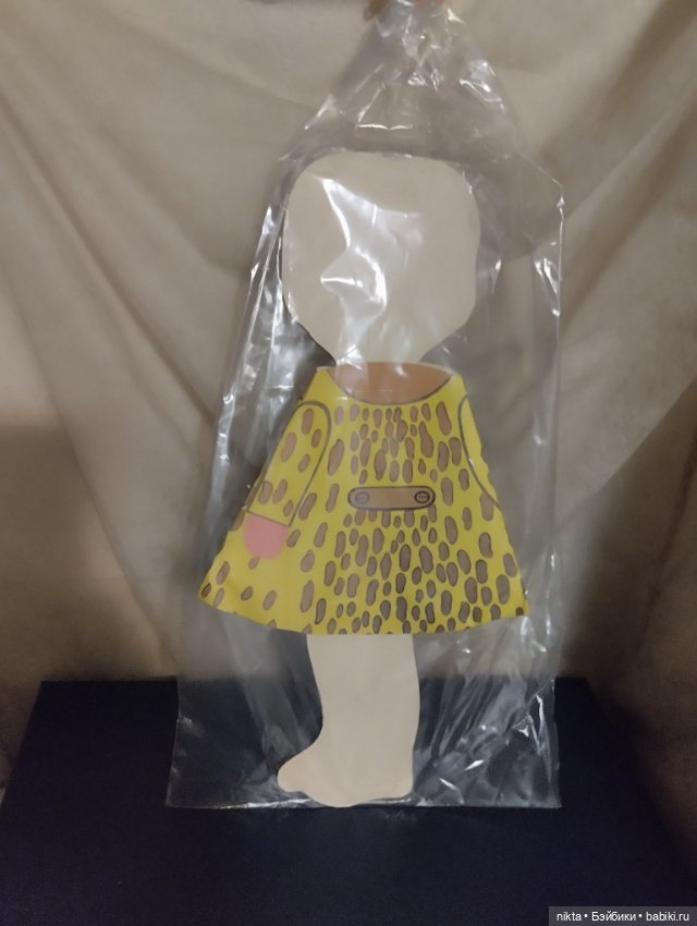 Бумажная кукла СССР книжка игрушка Новая, не вскрывалась (фото 8)