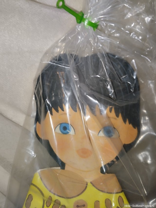 Бумажная кукла СССР книжка игрушка Новая, не вскрывалась (фото 2)