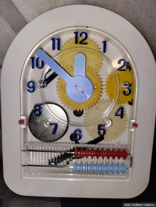 Игрушка СССР Часы — Винтажные куклы и игрушки детства (фото 3)