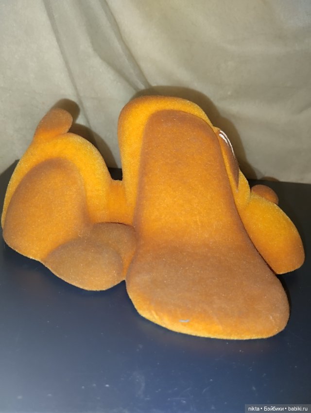 Игрушка СССР Флокированная резина Собака, собачка (фото 3)