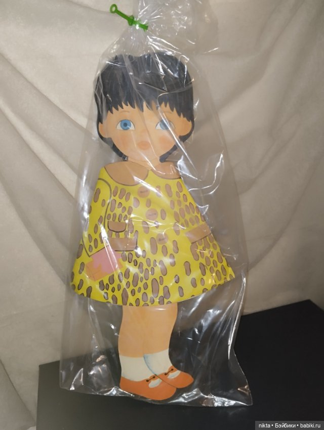 Бумажная кукла СССР книжка игрушка Новая, не вскрывалась