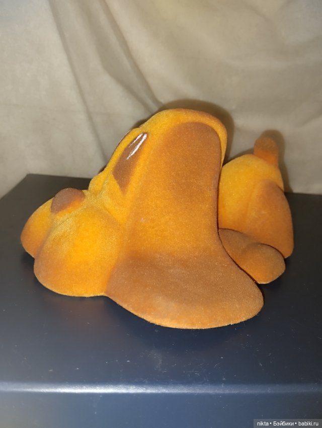 Игрушка СССР Флокированная резина Собака, собачка (фото 6)