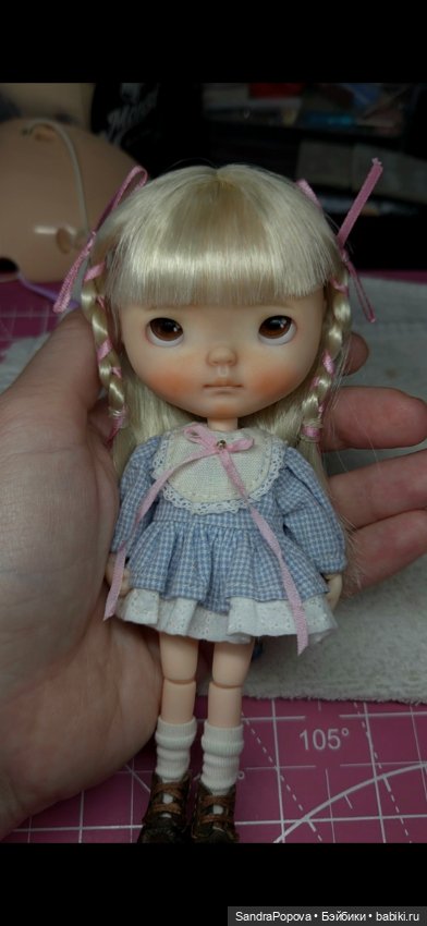 Popmart blythe custom ✨️ — ООАК (кастом куклы) (фото 5)