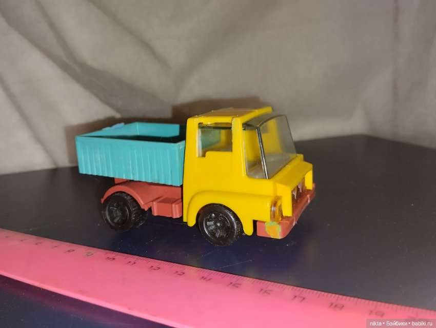 Машинка СССР Грузовик — Винтажные куклы и игрушки детства