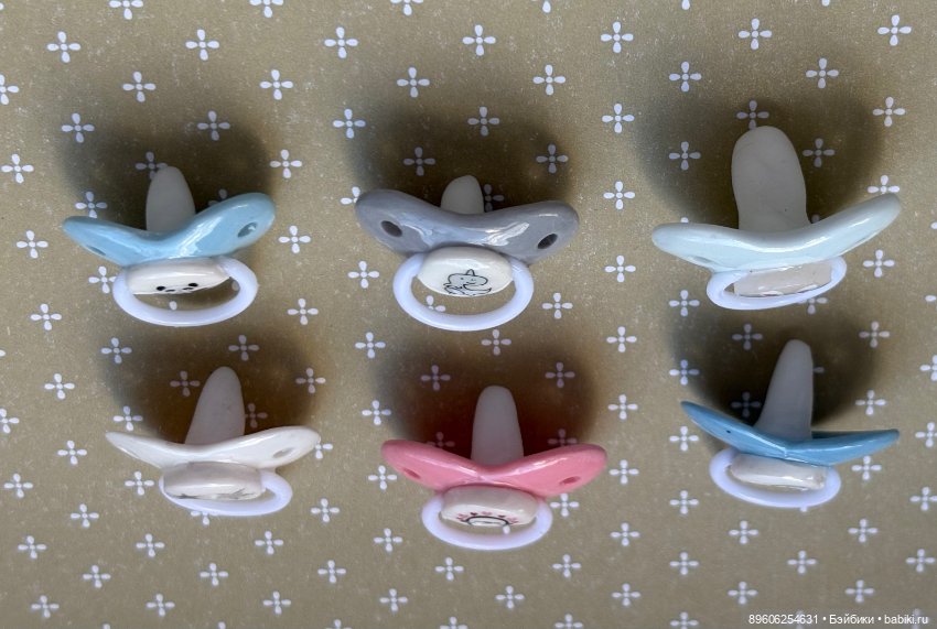 Пустышка, соска для куклы (фото 3)