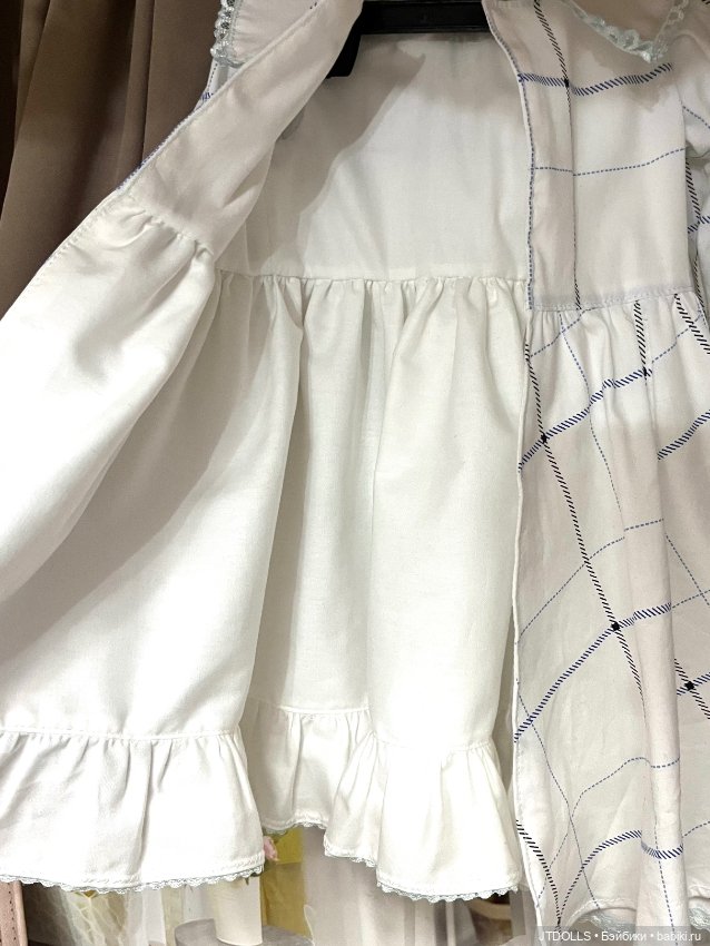 Платье для антикварной куклы (фото 8)