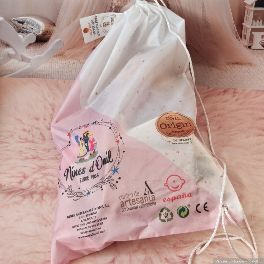 Nines D Onil мягконабивная кукла Celia Селия, 45 см (фото 5)