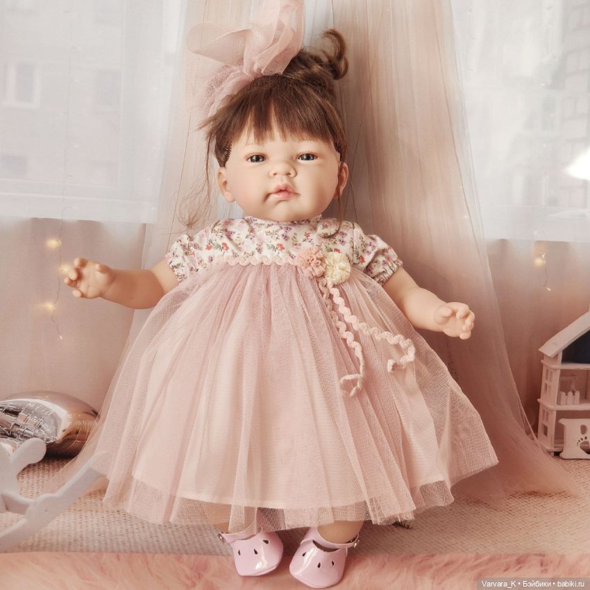 Nines D Onil мягконабивная кукла Celia Селия, 45 см (фото 4)