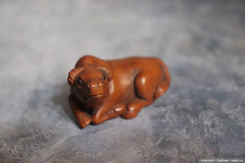 Нэцкэ "Буйвол". Винтаж, более 50 лет (фото 5)