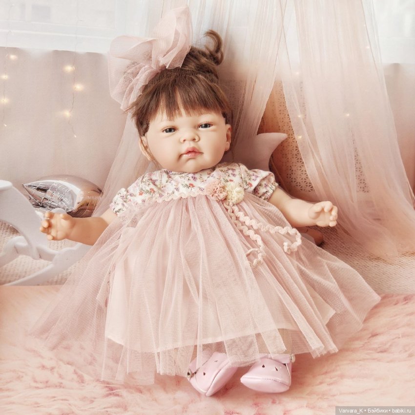 Nines D Onil мягконабивная кукла Celia Селия, 45 см (фото 3)