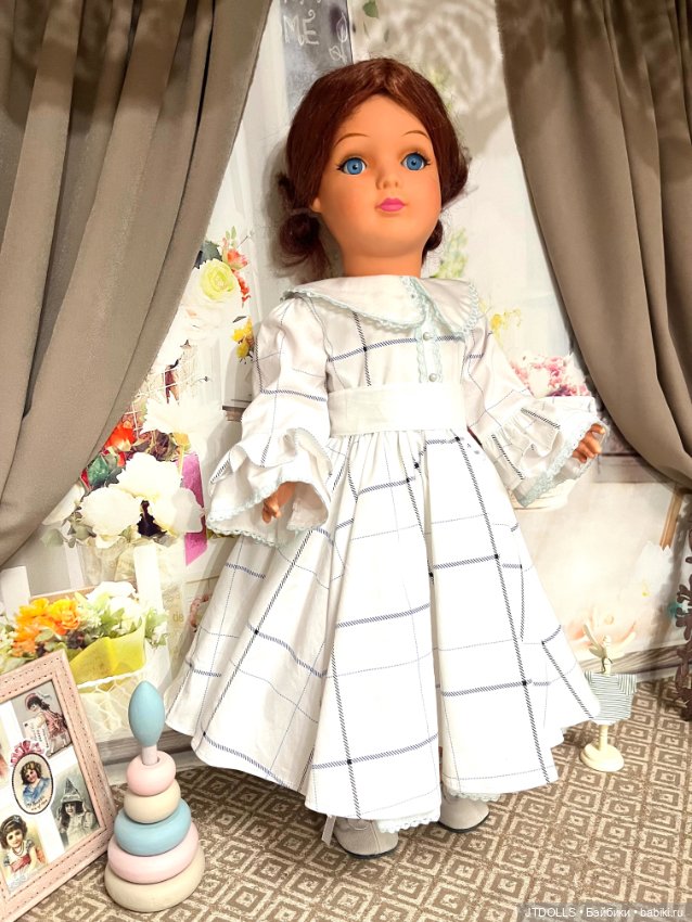 Платье для антикварной куклы (фото 3)