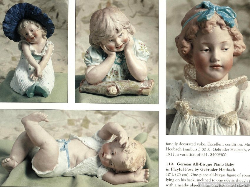 Каталог 300 Impossible Things Before Noon. Antique Dolls and Toys by Florence Theriault