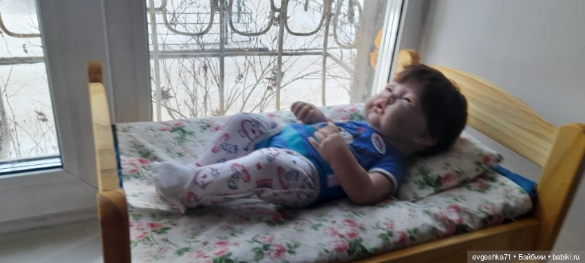 Кровать деревянная Икеа — Кукольная мебель (фото 7)