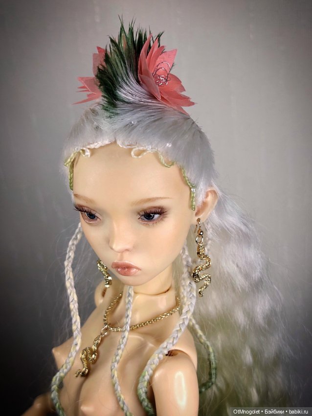 Подзаказ парики на авторских кукол - Popovy sisters