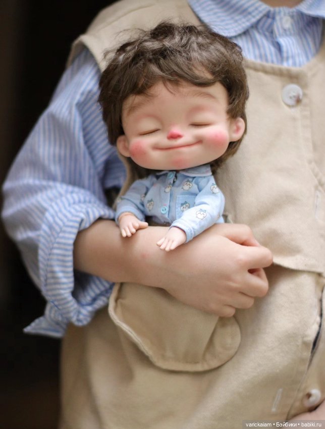 Малыш улыбашка — Авторские куклы BJD (фото 3)