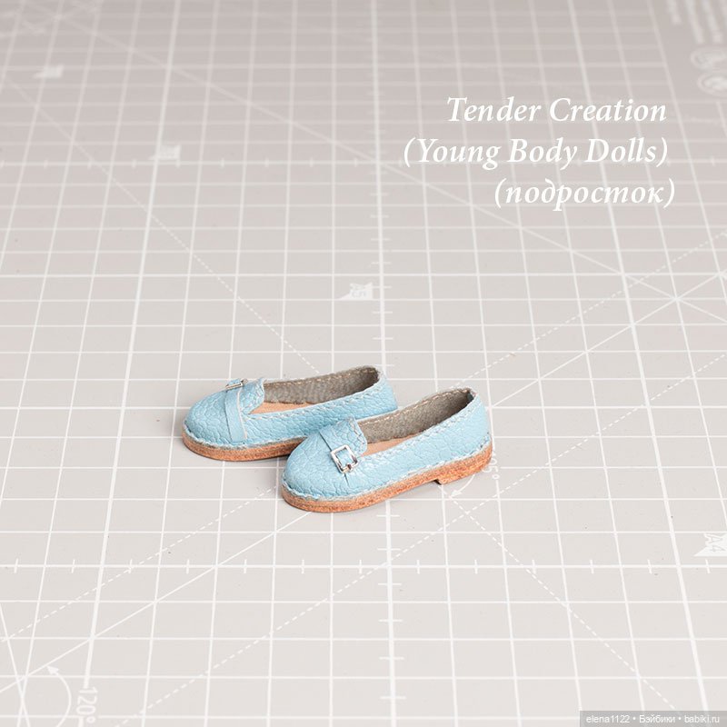 Лоферы для Tender Creation (Young Body Dolls) (подросток)