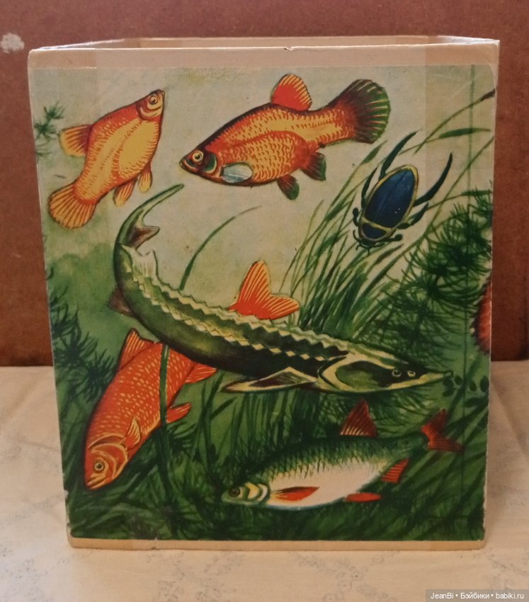 Пруд от винтажной игры "Ловись рыбка"