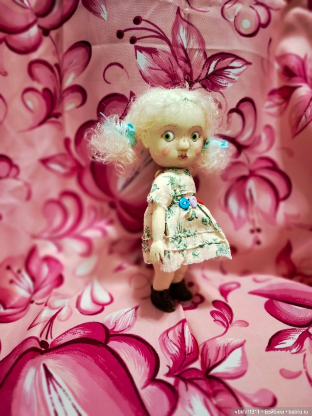 Клава-куколка из дерева с характером (фото 5)