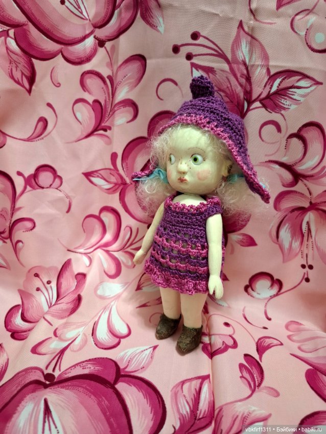 Клава-куколка из дерева с характером (фото 2)