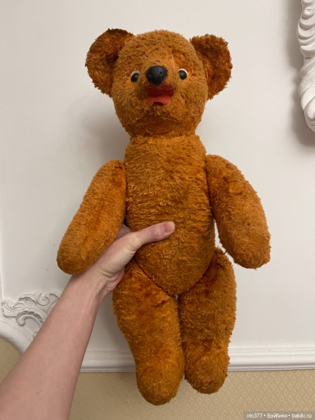 Мишка СССР — Винтажные куклы и игрушки детства (фото 4)
