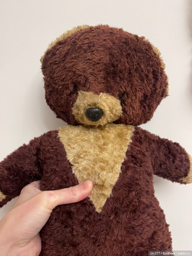 Мишка плюшевый СССР — Винтажные куклы и игрушки детства (фото 2)