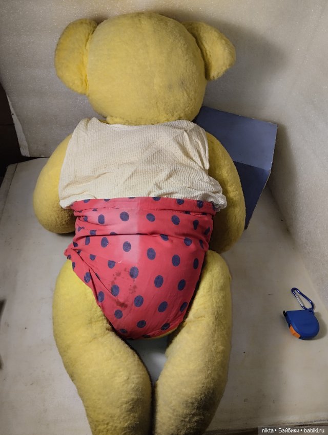 Мишка плюшевый СССР — Винтажные куклы и игрушки детства (фото 6)