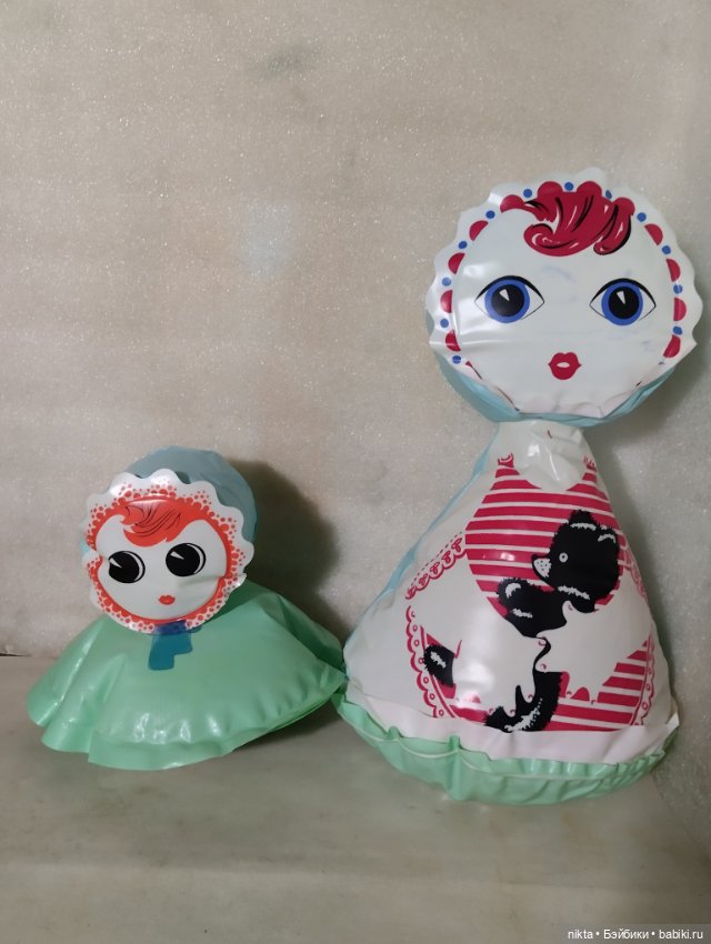 Надувные игрушки СССР Неваляшки Пищат